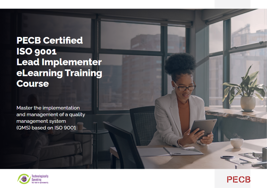 ISO Certification/Training Course Discounts ISO 9001 Lead Implementer - English (E-Learning)